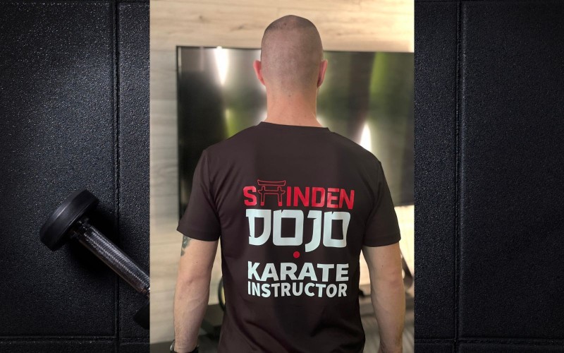 SHINDEN DOJO 124 funkcionális edzőpóló, férfi, Limitált!