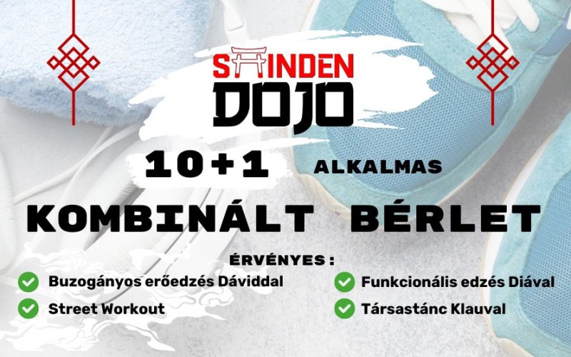 Shinden DOJO kombinált bérlet